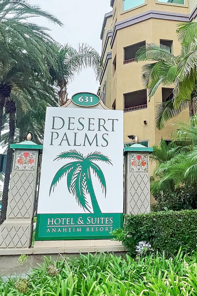 Desert Palms Sign